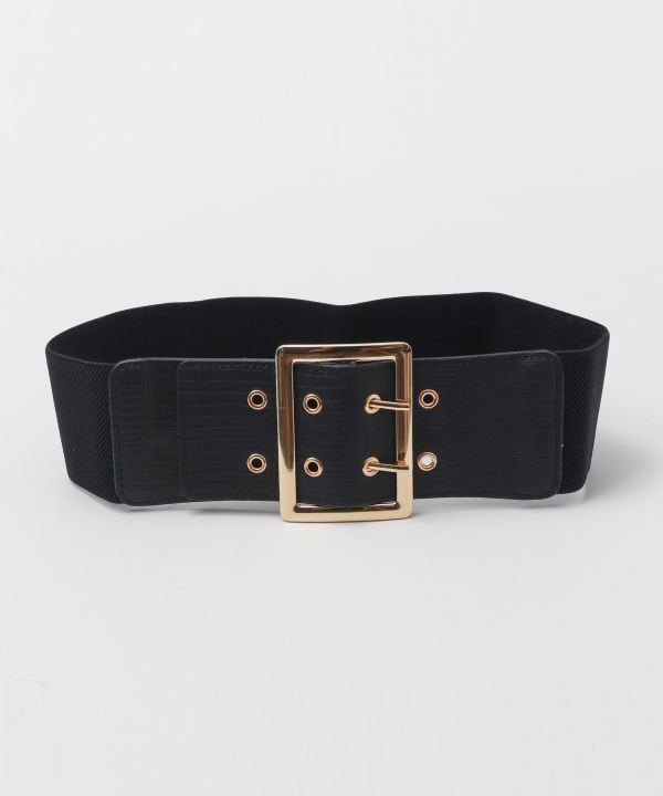 四角の革帯ベルト