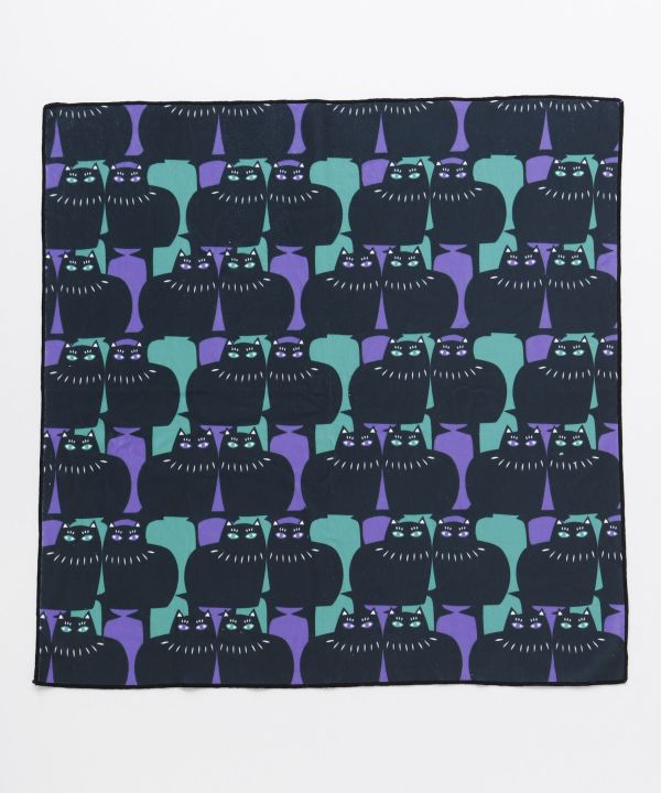 【くっつく風呂敷】ひかれ風呂敷　68cm×68cm（大）